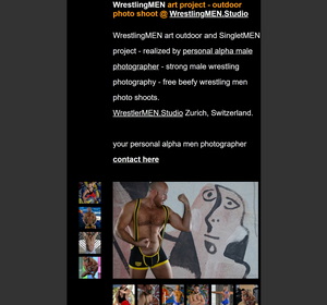 WrestlingMEN art project - wrestling men photo shoot @ MaleArt.Photos