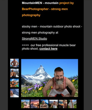 MountainMEN - mountains - strong men photography @ StrongMEN.Studio