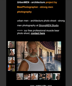 UrbanMEN - architecture - strong men photography @ StrongMEN.Studio