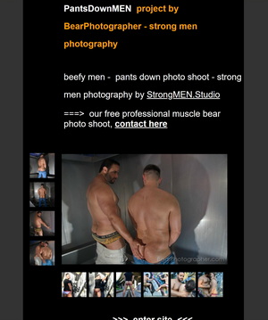 PantsDownMEN - meetfactory - stocky men photography @ StrongMEN.Studio