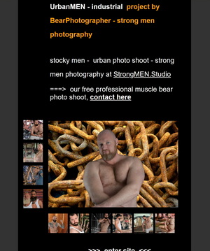 UrbanMEN - industrial - strong men photography @ StrongMEN.Studio