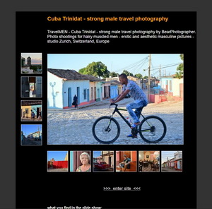 TravelMEN - Trinidat_Cuba - strong travel men photography