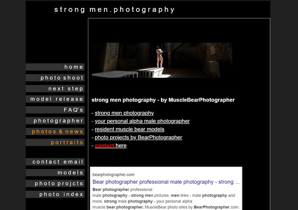 Strong MEN photography of you!
